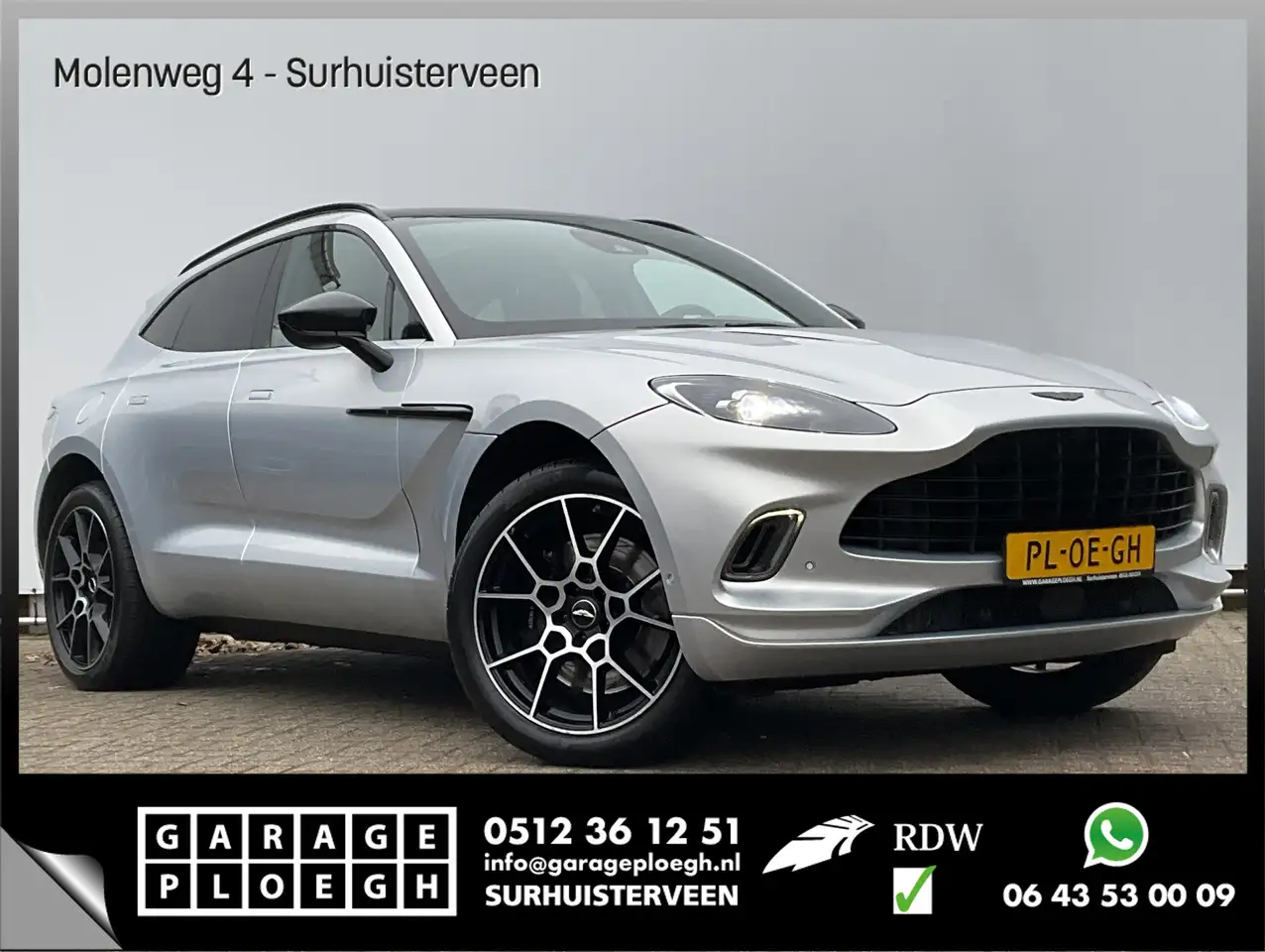 Aston Martin DBX 4.0 V8 360° Memory Stoelverw/koeling Sfeerverl Pan