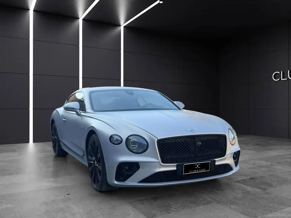 Bentley Continental GT III GT 6.0 W12 Speed 659cv auto Light Grey Satin Pelle Cricket Ball Night Vision/Freni Carbon Ceramica