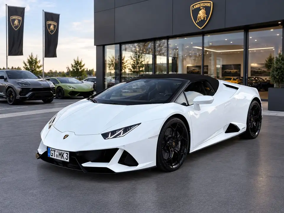 Lamborghini Huracán EVO Spyder Kamera Lift Inspektion neu