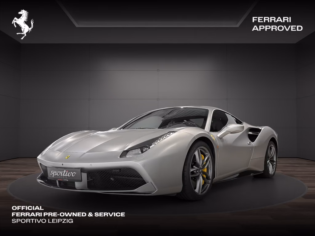 Ferrari 488 GTB Coupé Carbon Innen/Außen Mattlack LED