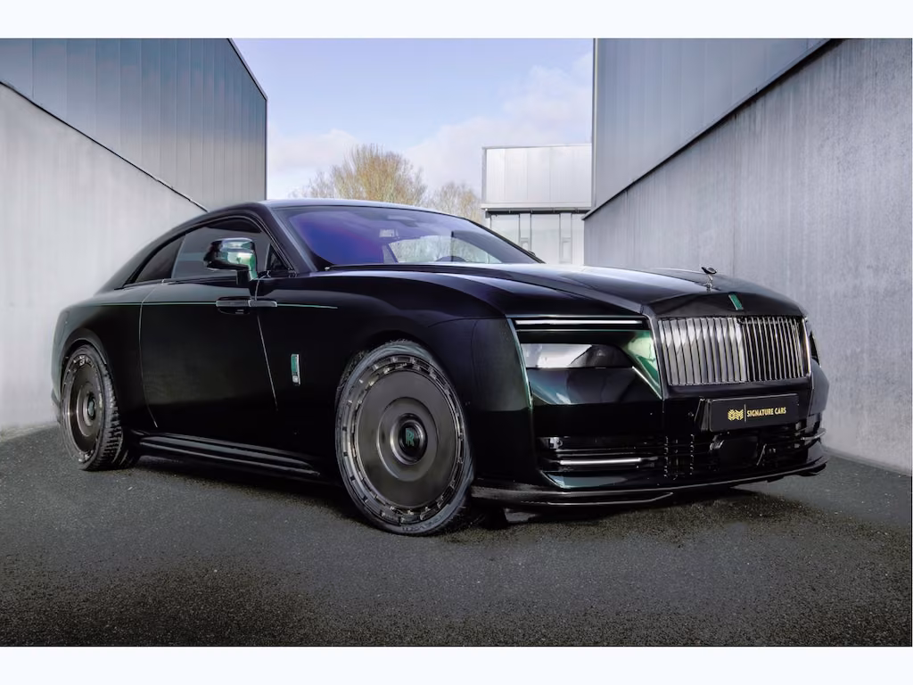Rolls-Royce Spectre Tailor Made Novitec Editon - Emerald Green Carbon package -