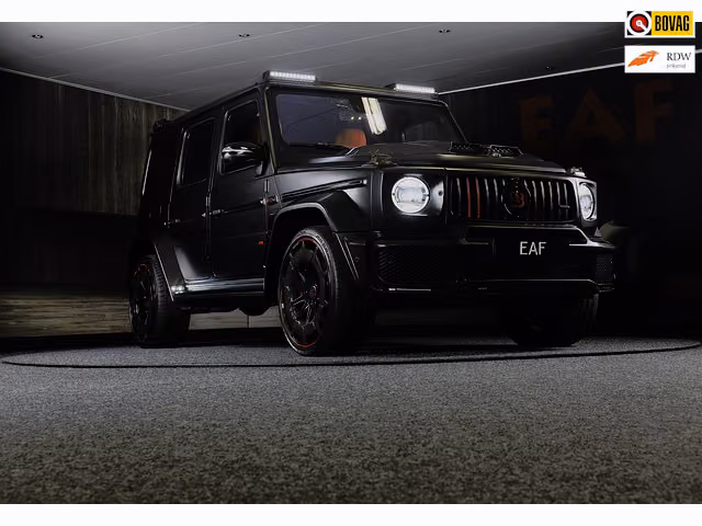 Mercedes-Benz G-klasse 63 Edition 1 BRABUS UITVOERING / Mat Zwart / Acc / Dode Hoek