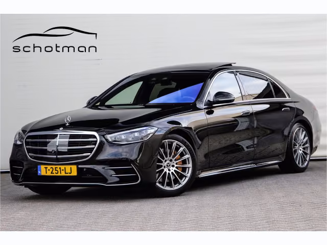 Mercedes-Benz S-klasse 450 Lang AMG Chauffeurspakket, Achterasbesturing, Leder Excl