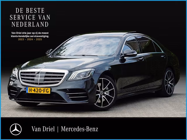 Mercedes-Benz S-klasse S 560 e Lang AMG line | Panorama HUD Rijassistentie+