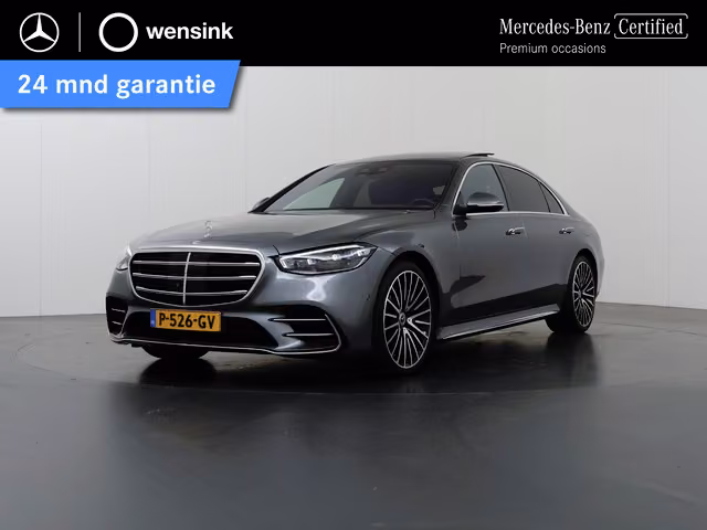 Mercedes-Benz S-klasse 580 e Lang AMG Line | Luchtvering | Burmester | Panoramadak