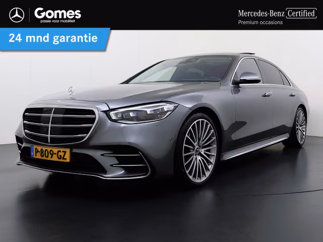 Mercedes-Benz S-klasse 580 4MATIC Lang AMG Line | Burmester 4D | HUD | Pano | Stoel
