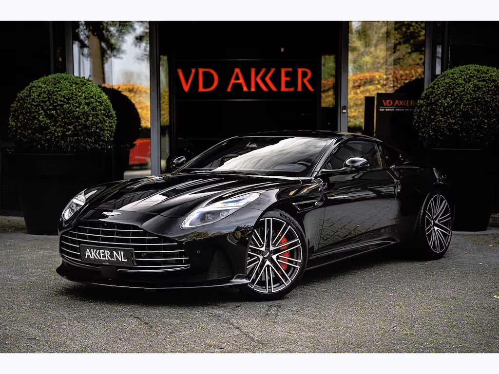 Aston Martin DB12 V8 Keramische Remschijven | Lux Quilting Leder | Red Stitchi