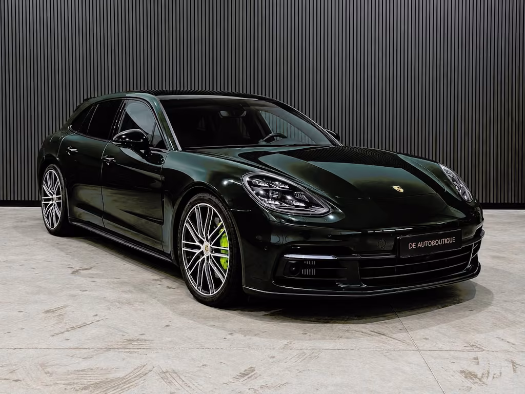 Porsche Panamera Sport Turismo 2.9 4 E-Hybrid / Goodwood Green / Inno Drive /