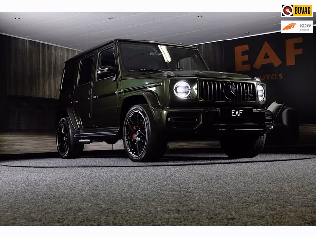 Mercedes-Benz G-klasse 63 Manufaktur / Olijf Groen / Carbon / Massage / Memory / 36