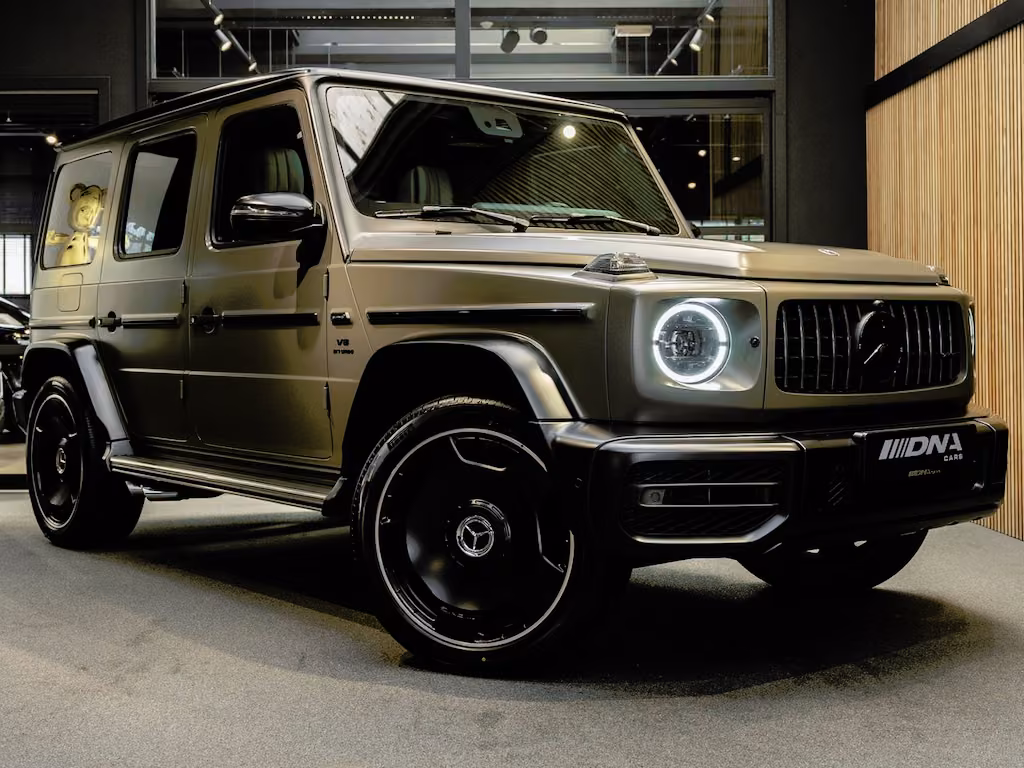 Mercedes-Benz G-klasse G63 AMG Magno Nappa Leder G63 V8 Biturbo Burmester Pano