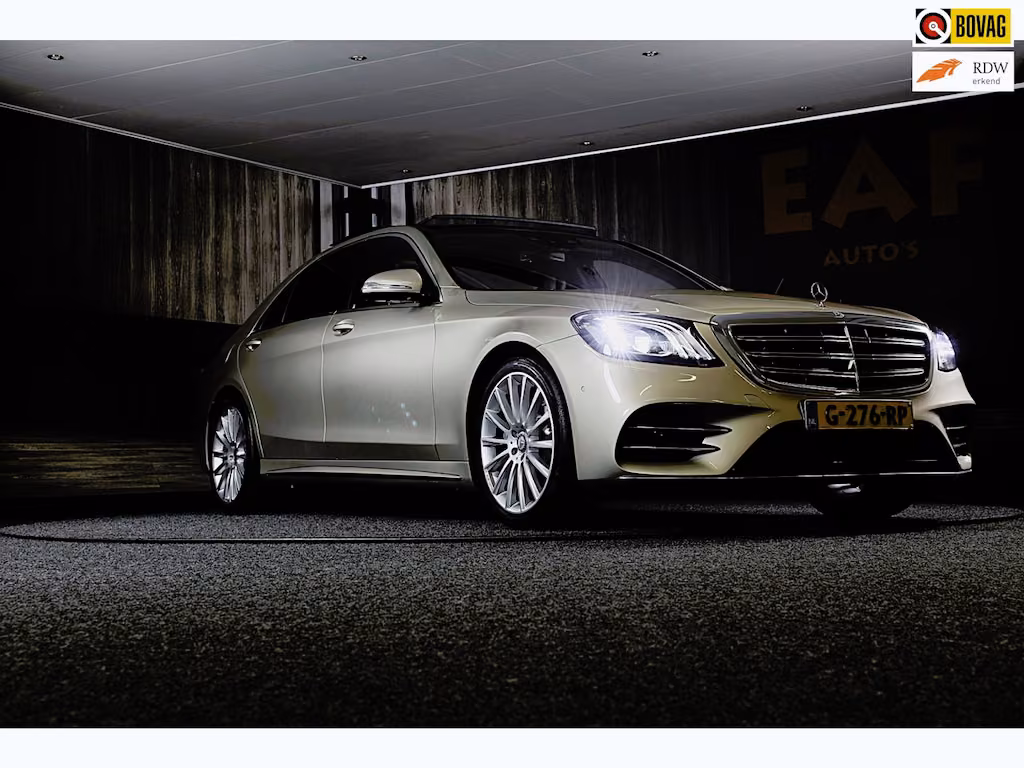 Mercedes-Benz S-klasse 500 Lang AMG Line / Acc / Lane Assist / Dode Hoek / 360 Came