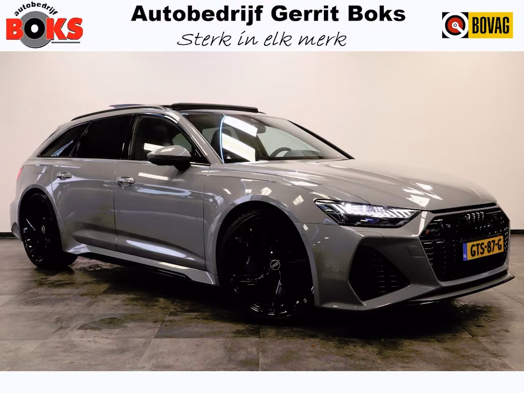 Audi RS6 A6 Avant TFSI Quattro Keramisch Leder Panoramadak 4WS Nardo