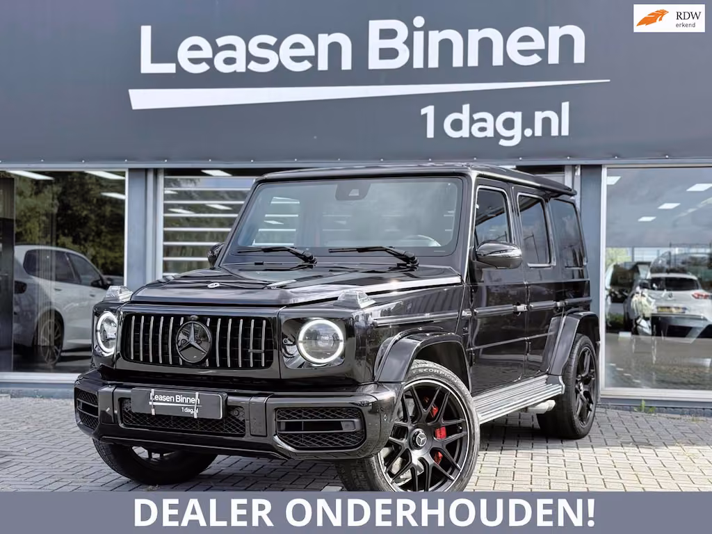 Mercedes-Benz G-klasse AMG 63 Incl. BTW|Night pakket|Manufaktur|Burmes|Massage-stoe