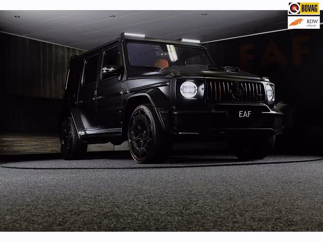 Mercedes-Benz G-klasse 63 Edition 1 BRABUS UITVOERING / Mat Zwart / Acc / Dode Hoek