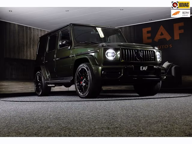 Mercedes-Benz G-klasse 63 Manufaktur / Olijf Groen / Carbon / Massage / Memory / 36