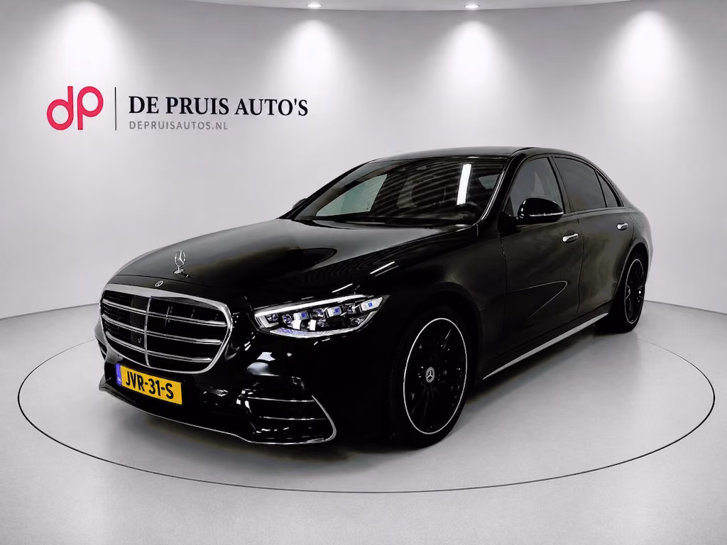 Mercedes-Benz S-klasse 580 e 4MATIC Lang AMG Line 4 Wiel besturing 360°-camera Pano