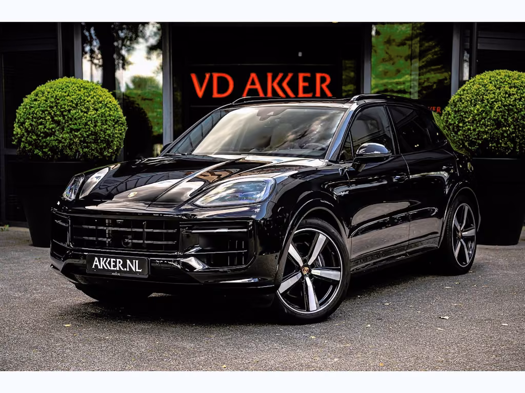 Porsche Cayenne E-Hybrid SportDesign | Beige/zwart leder | ACC | 22 Inch | 3