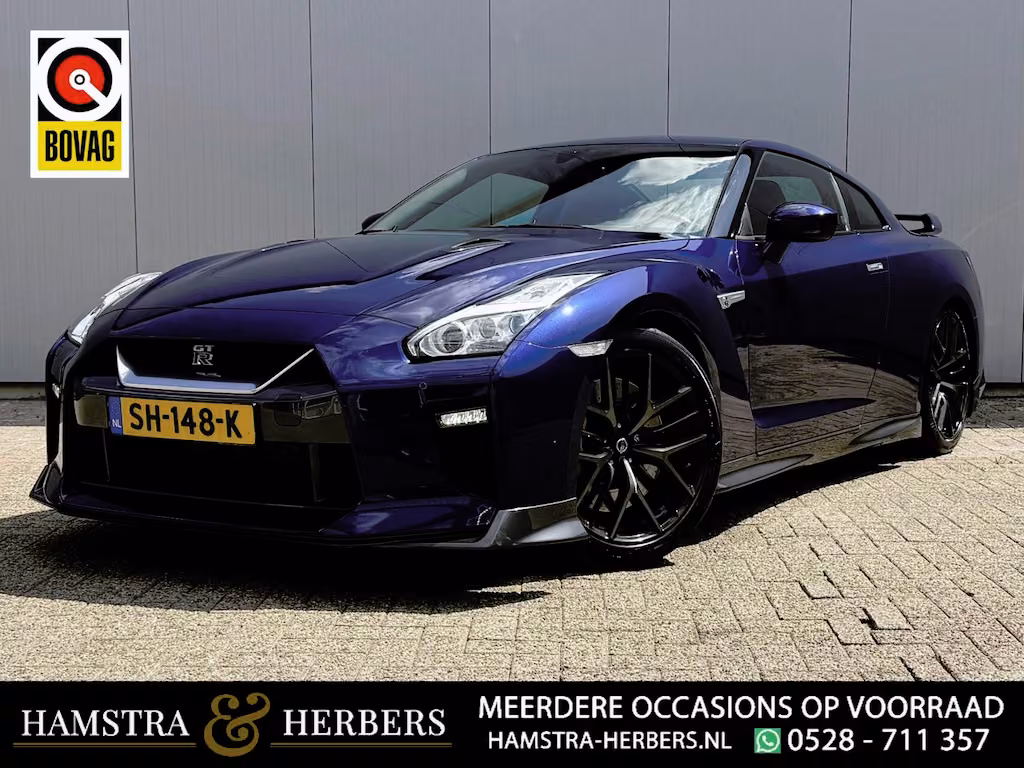 Nissan GT-R 3.8 V6 570 hp incl. BTW BLAUW