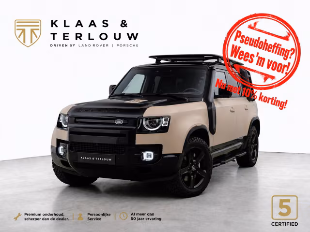 Land Rover Defender P300e 110 Sahara X SE | HNP € 131.300 | Uniek | Imperiaal |