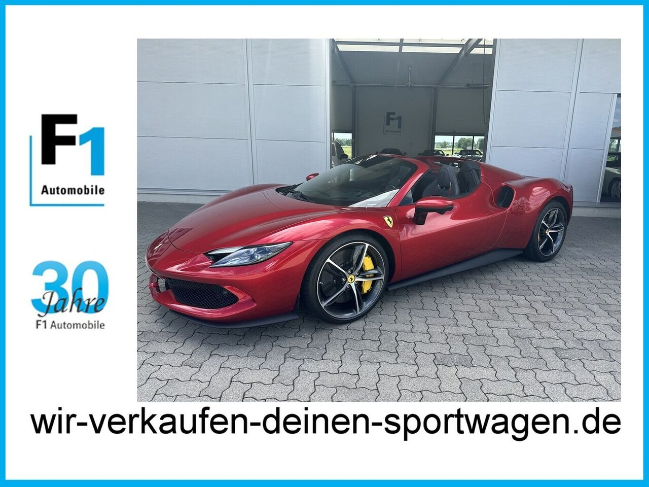 Ferrari 296 GTS Sonderfarbe Rosso Magma UPE 385TEuro 1. Hd. unffr.