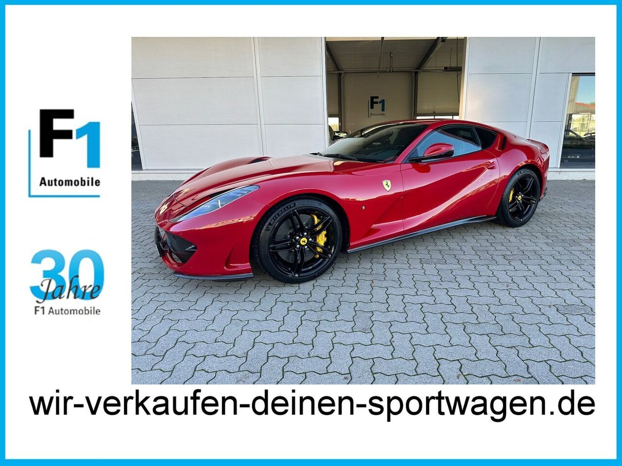 Ferrari 812 Superfast Carbonp.groß Rennsitze unffr. lückenl. KD
